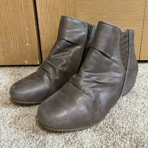 BareTraps Brown Ankle Boots